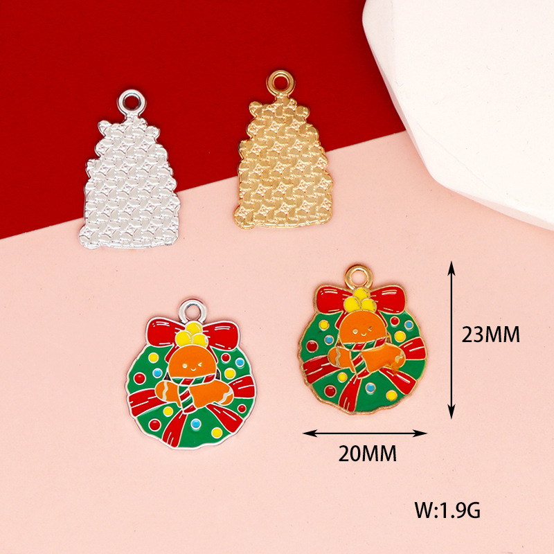 14 garland gingerbread man Gold