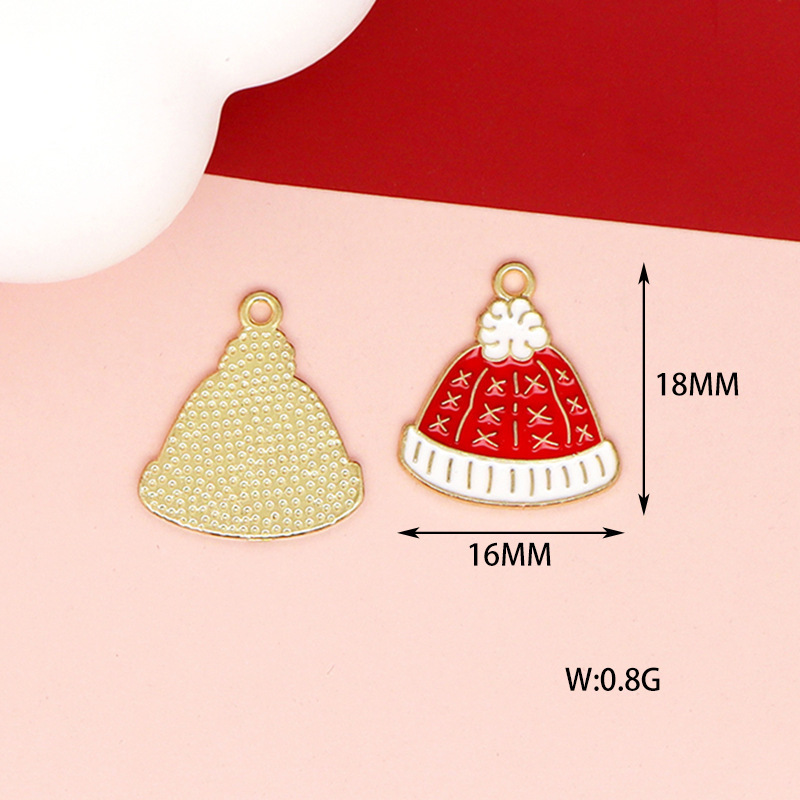 3 red Christmas hat L