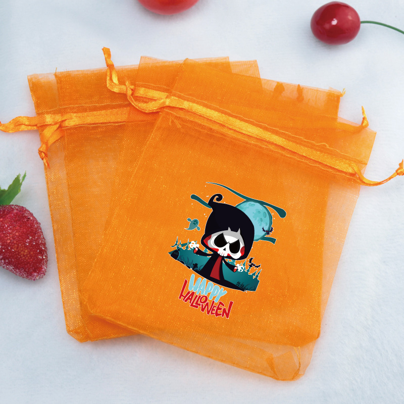 18:Halloween ws04-5 [orange gauze bag]; 13x18cm
