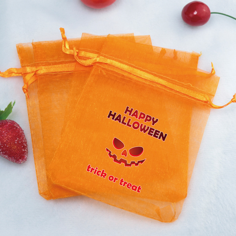 21:Halloween ws04-6 [orange gauze bag]; 13x18cm