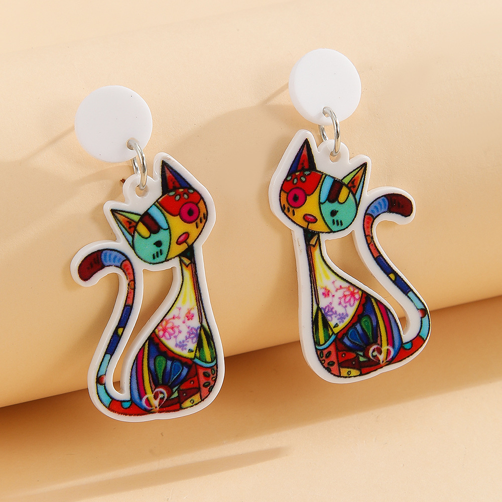 1:Colorful cats