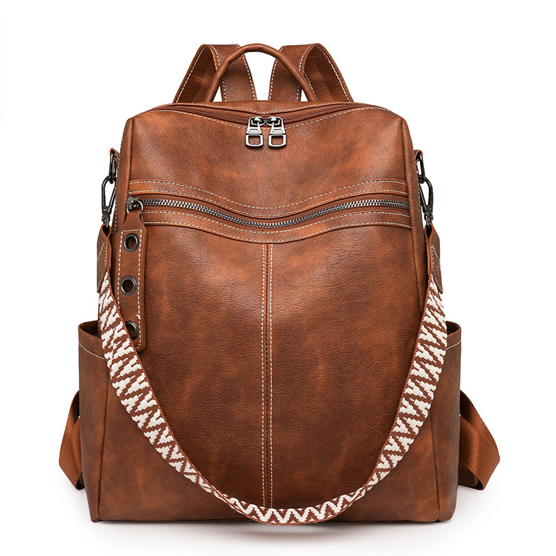 Two-color brown rough grain