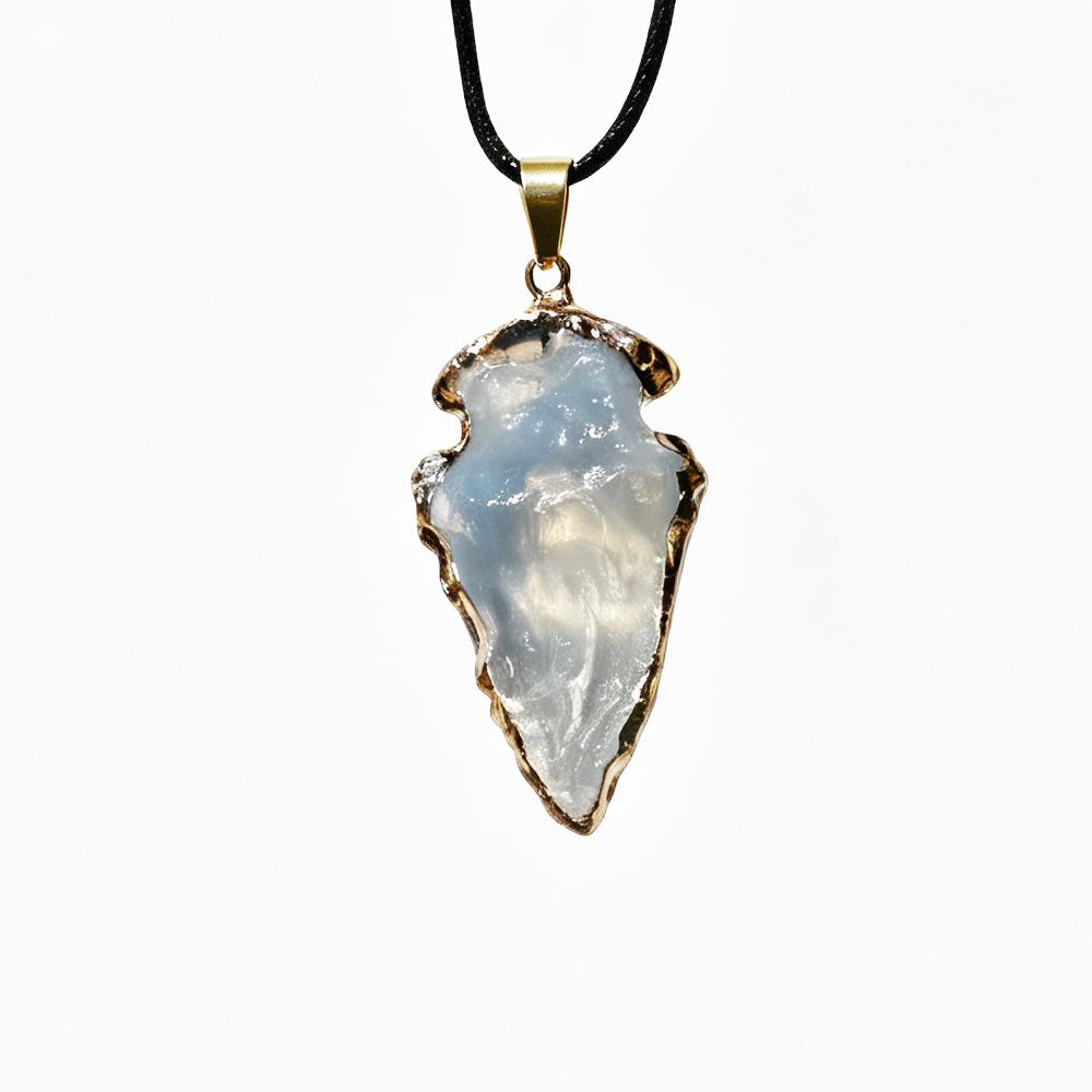7:Protein Edge Arrow Pendant