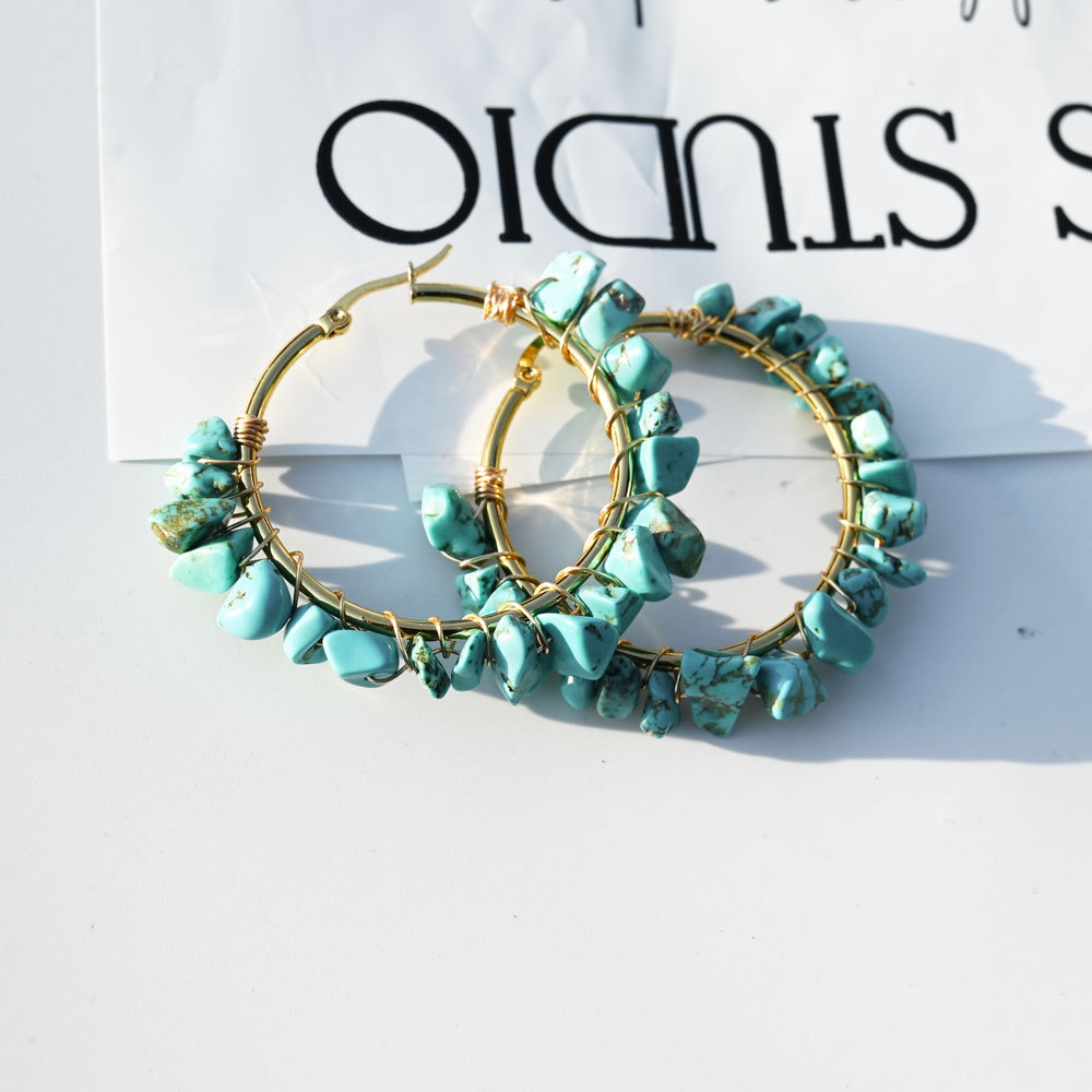 6:Synthetic blue turquoise