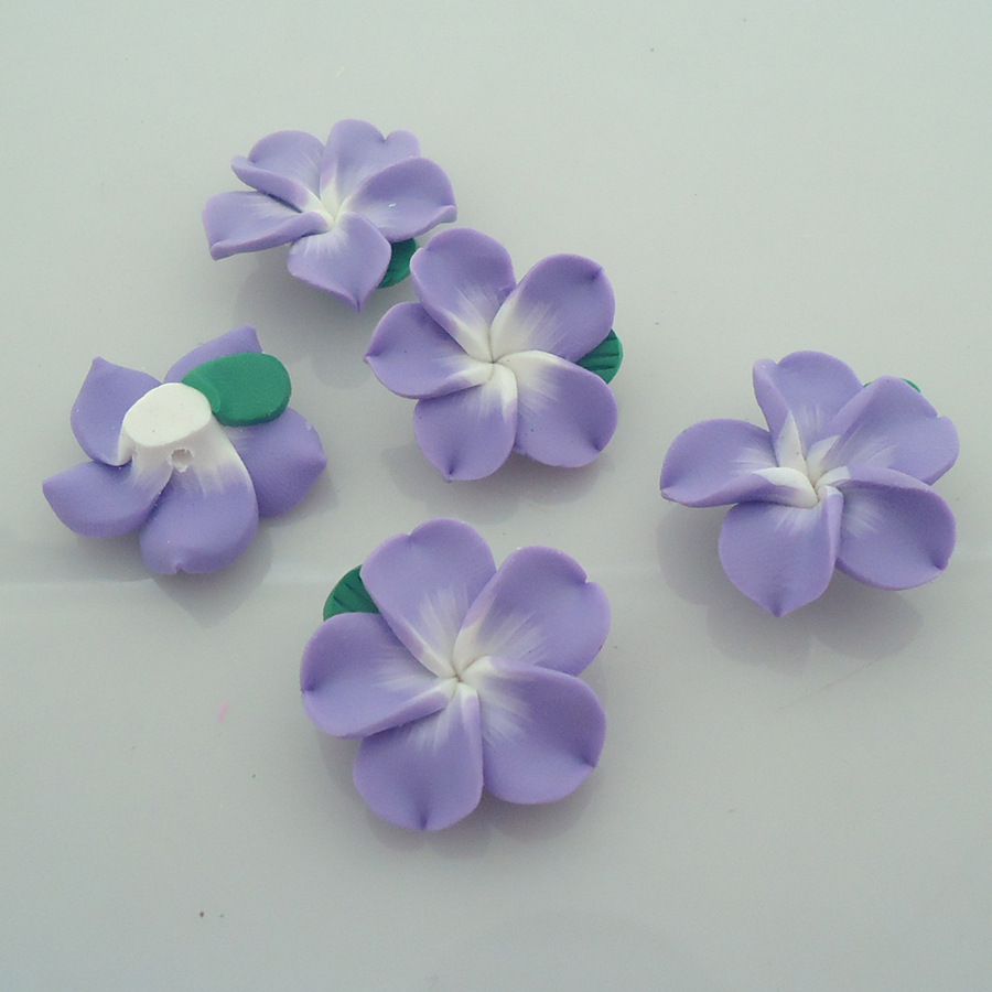 Purple flower root string hole