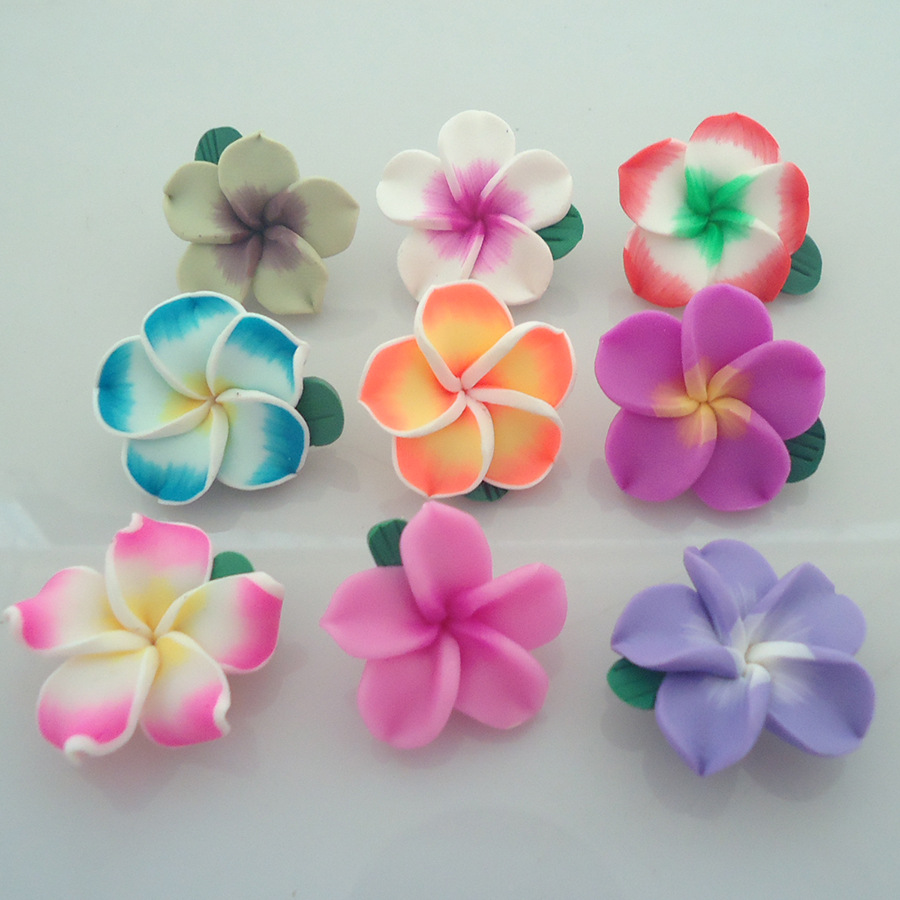 10:Mixed color flower root string hole