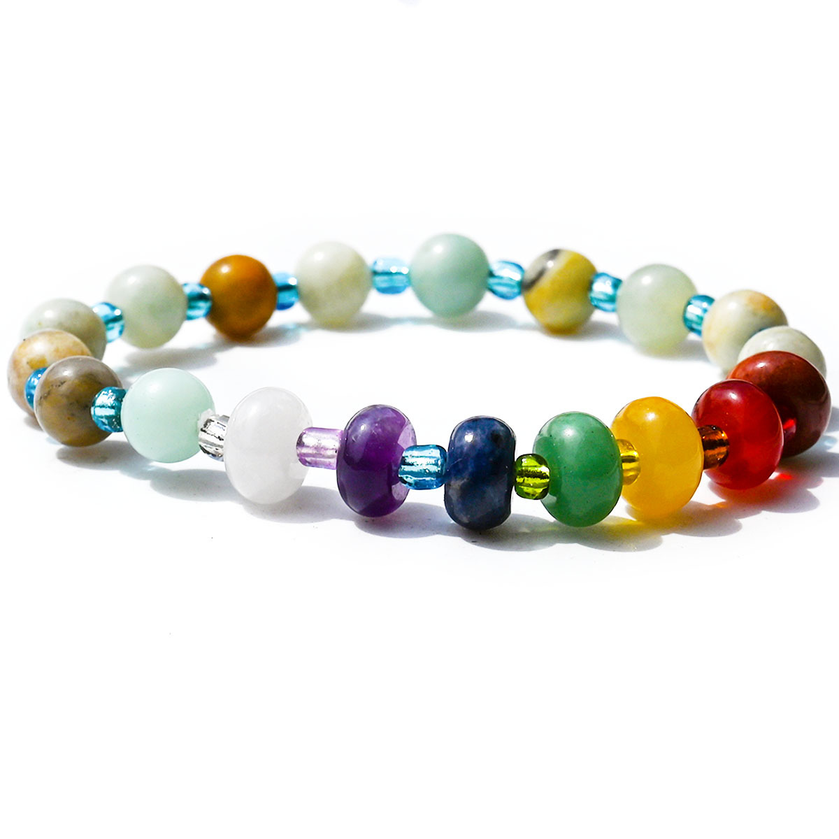 5:Amazon beads + abacus colorful stones