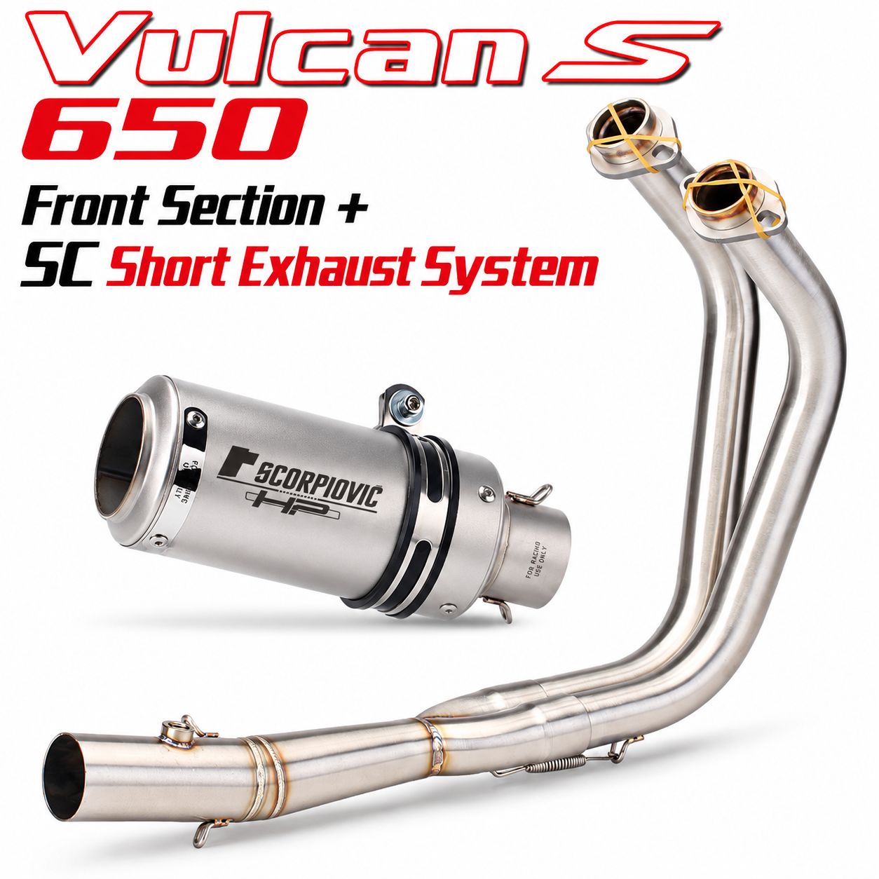 Front section   SC short silver strip