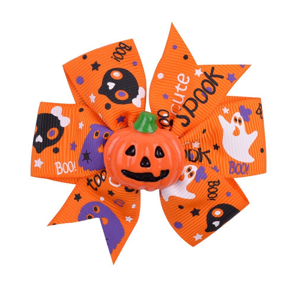 1:Orange Pumpkin (Purple Black Ghost)