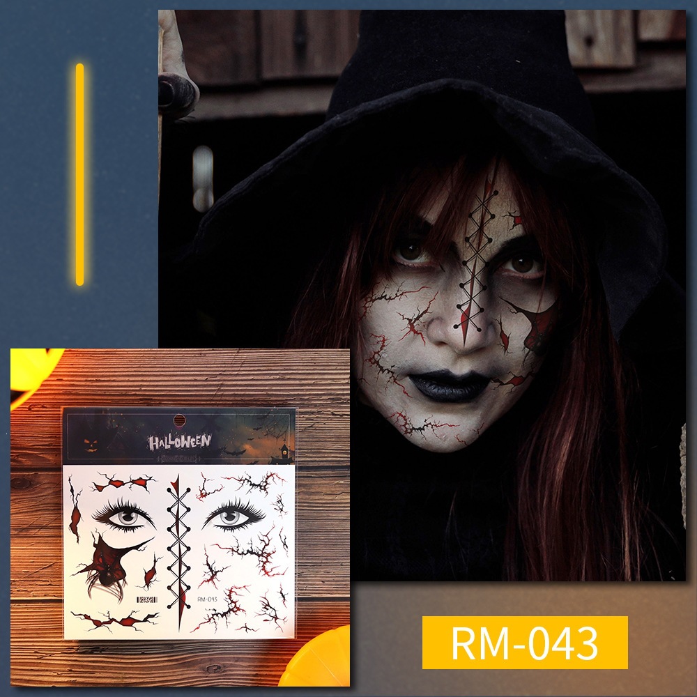 RM-043 (Halloween Tattoo Stickers) 158*158MM