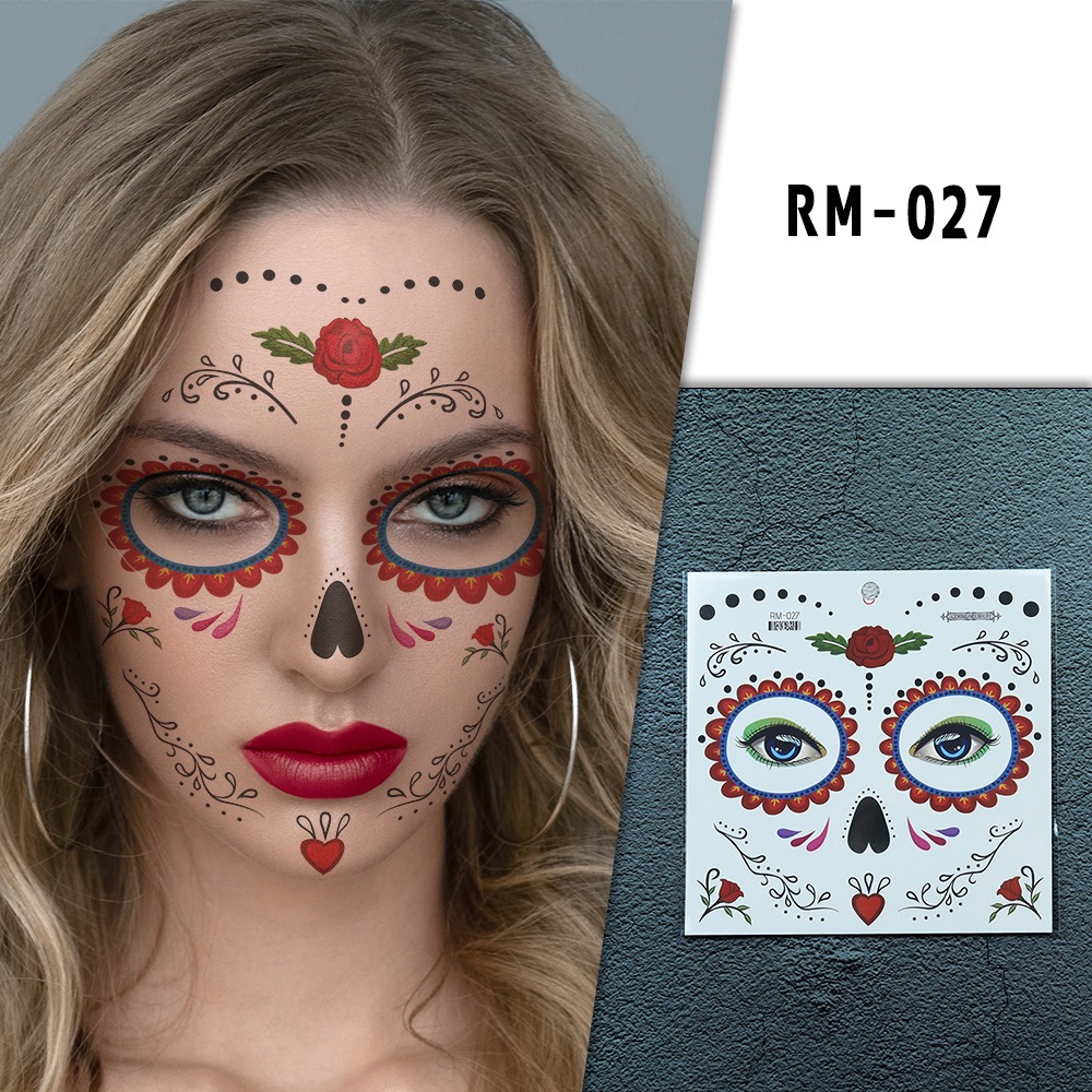 RM-027 (Halloween Tattoo Stickers) 158*158MM