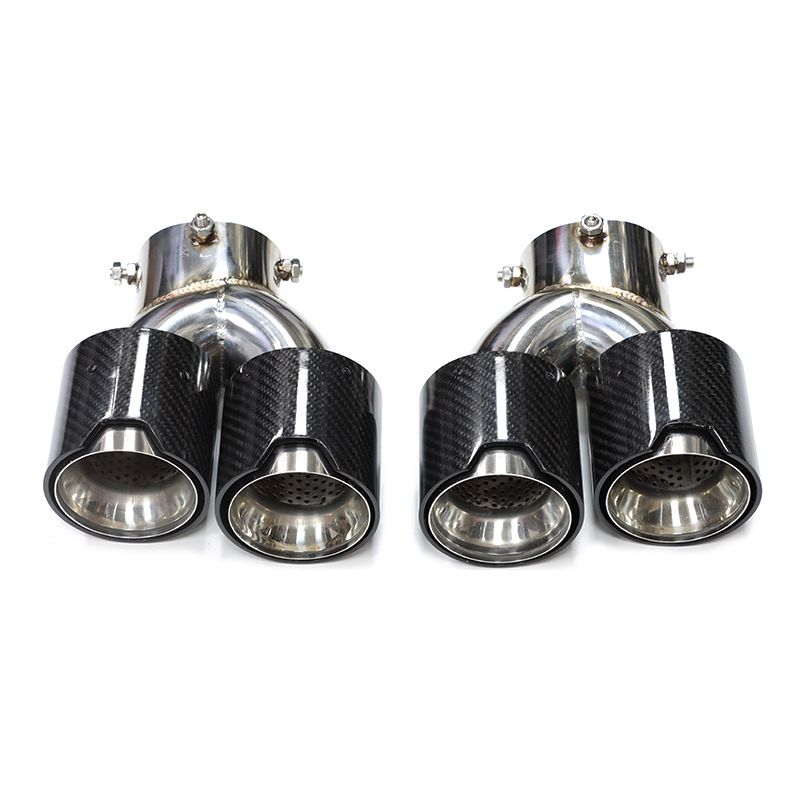 Carbon M bright silver mouth