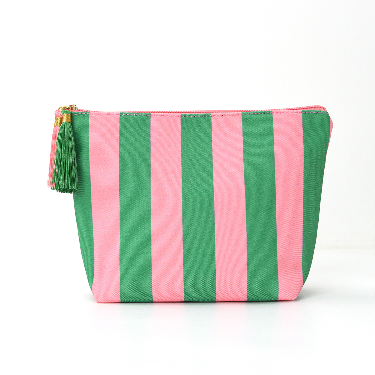 Green and pink stripes
