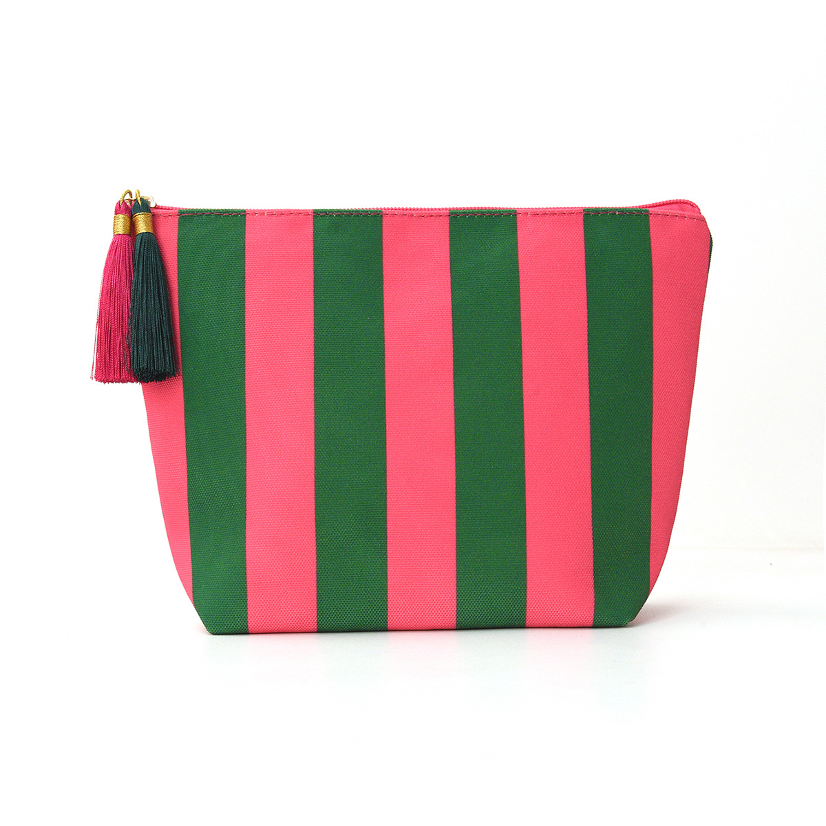 Green rose red stripes