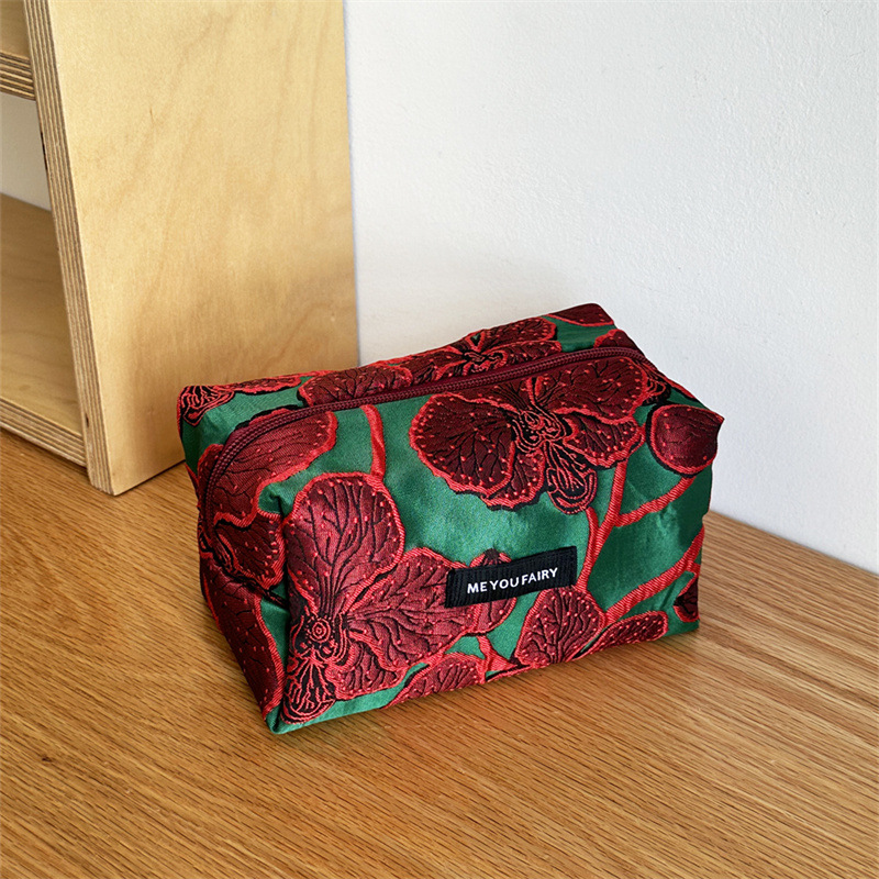 Pillow bag.pomegranate flower