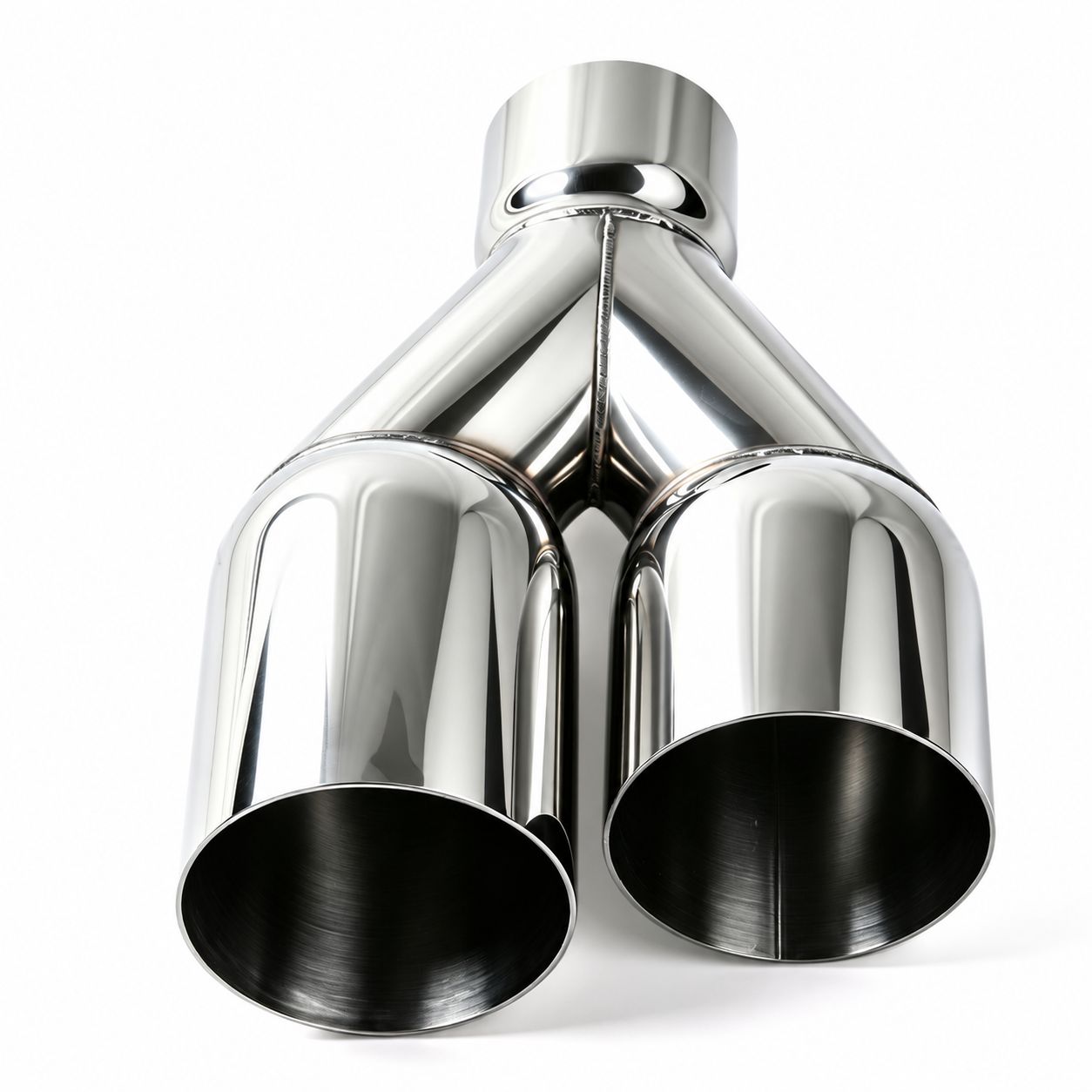 63-89-260mm single-layer flat mouth (long and short) silver