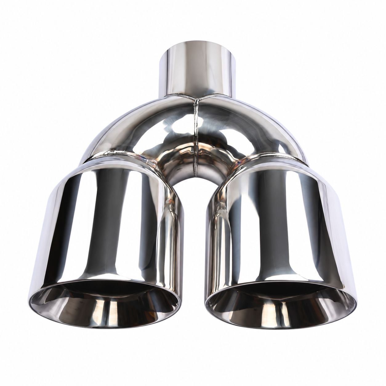 63-76-241mm double-layer bevel silver