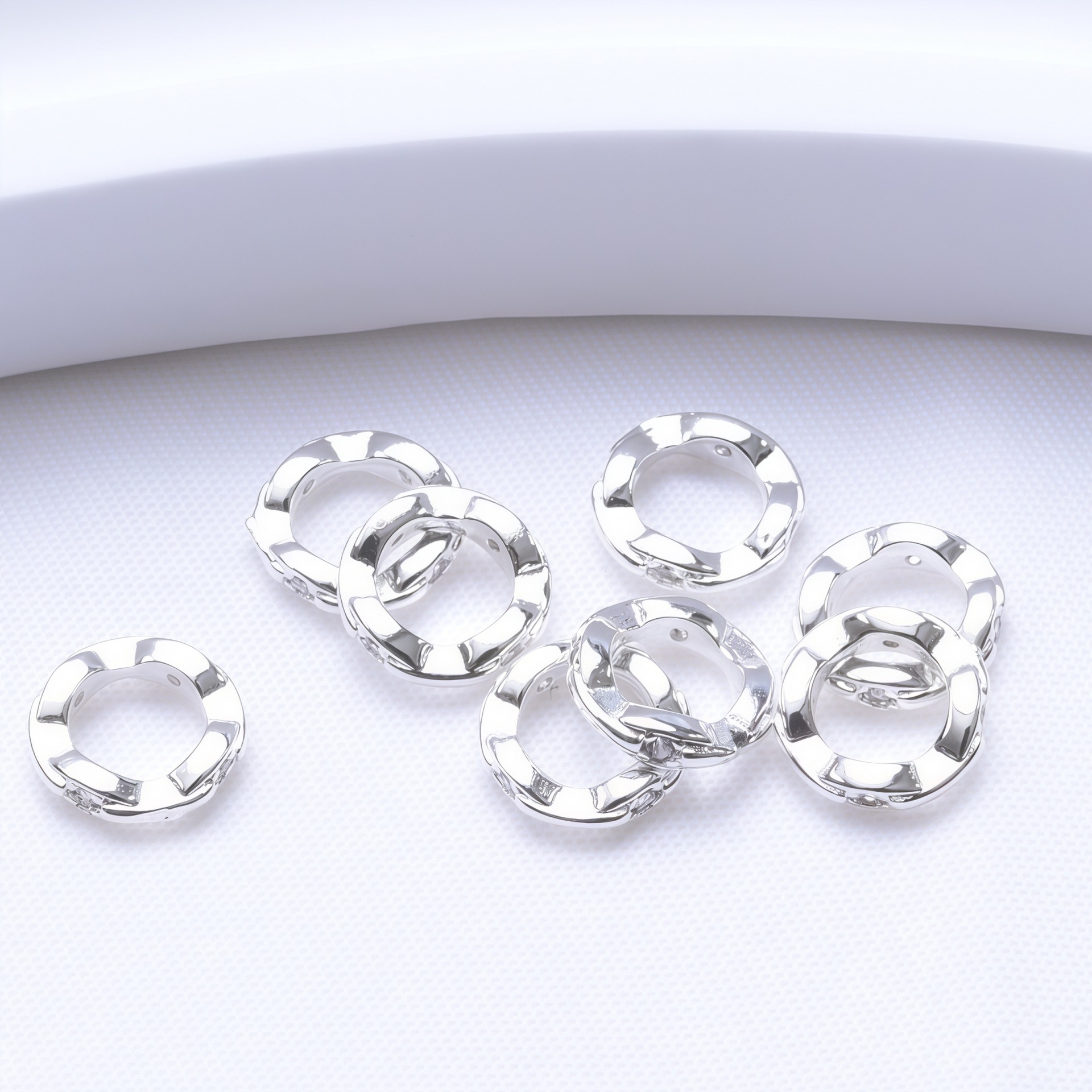 Silver color gold-filled outer diameter 5.5mm