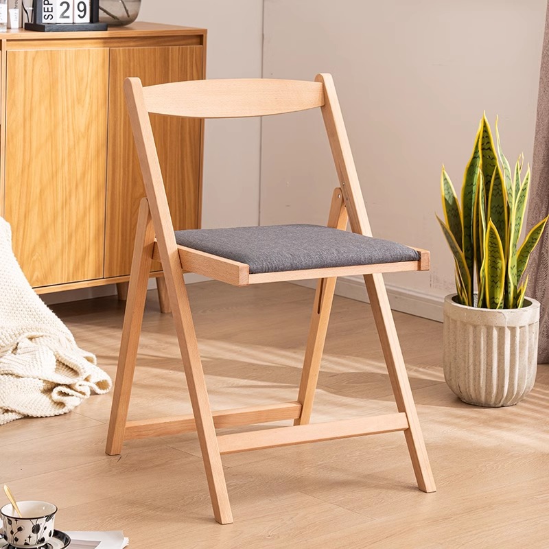 Log color wooden frame   gray cloth soft bag [extra large style]