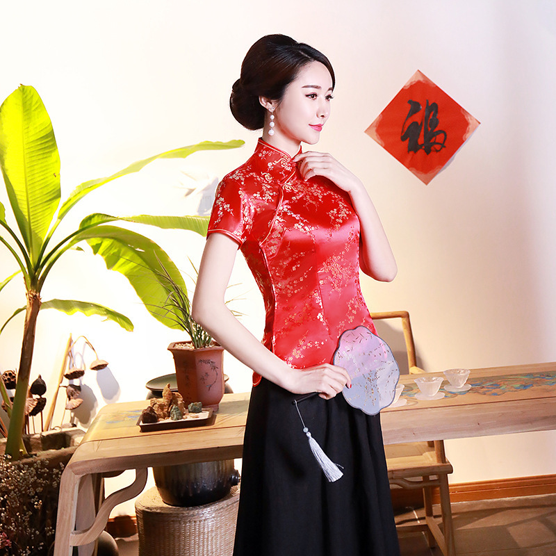 A0029 red plum blossom