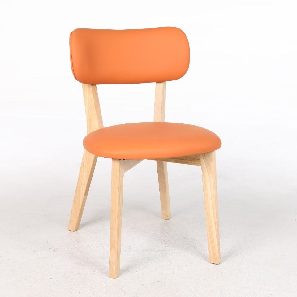 orange leather