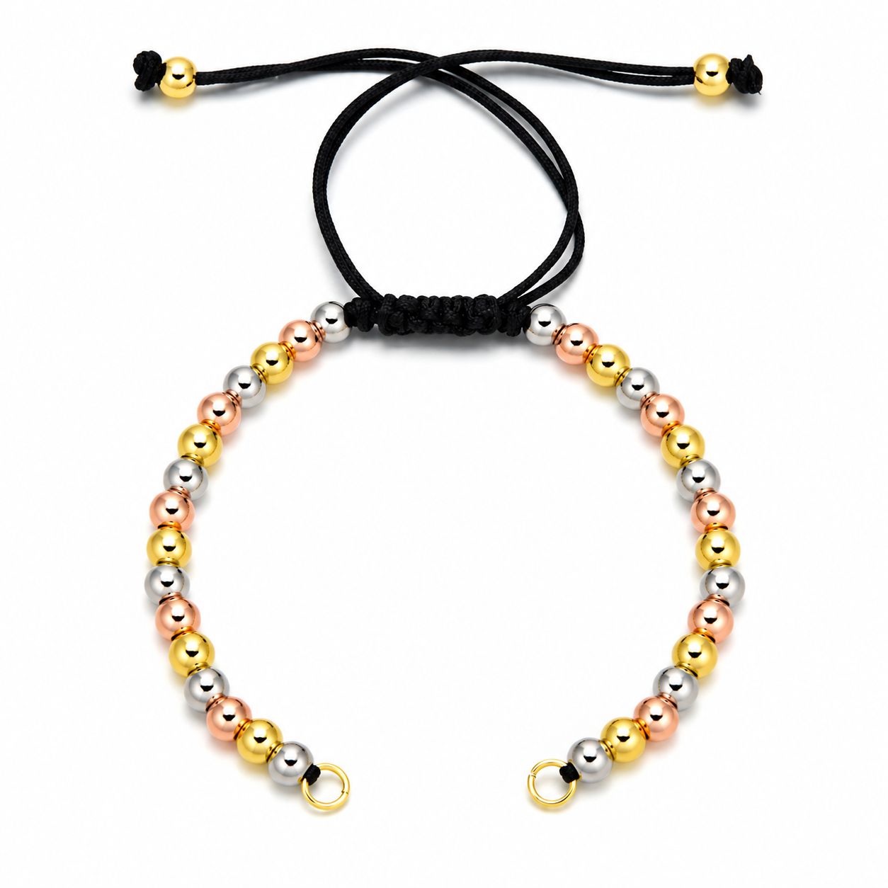 4:Black (mixed color beads)