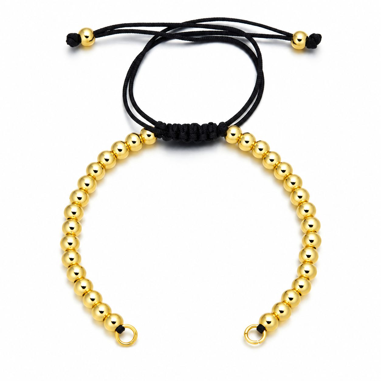 Black (gold beads)