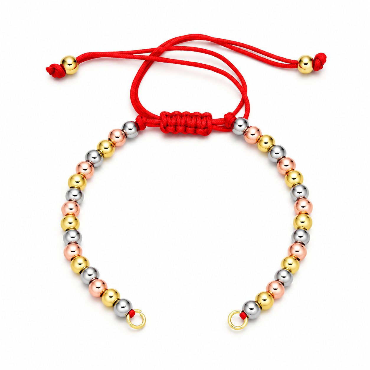 Red (mixed color beads)