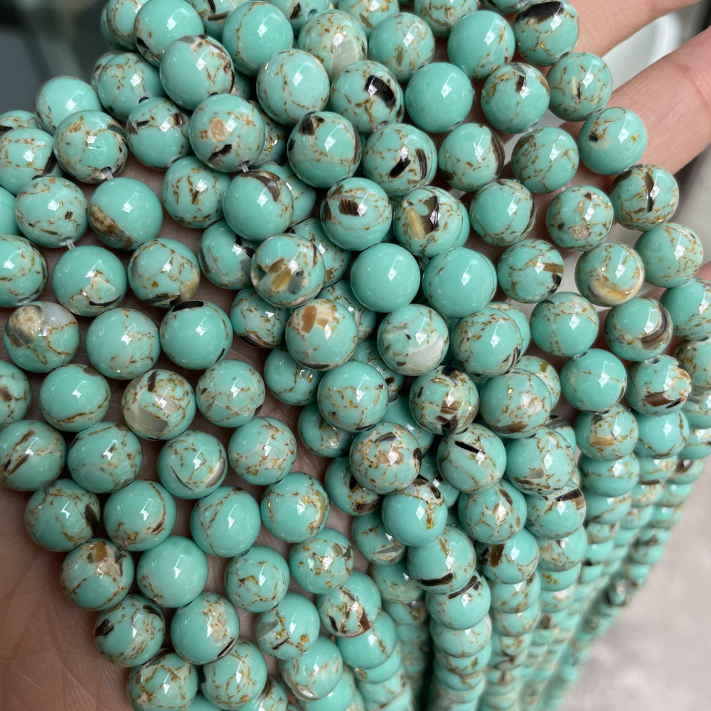 Sky Blue 8mm/47pcs
