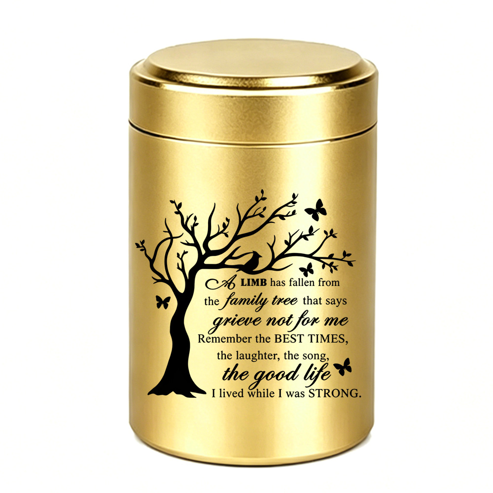 12:Gold jar 70x45mm