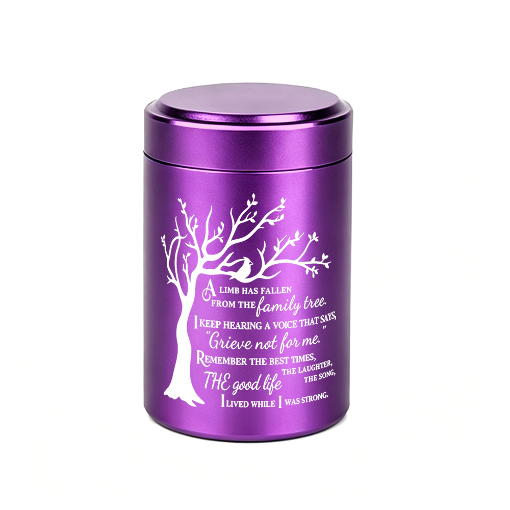 Purple jar 70x45mm