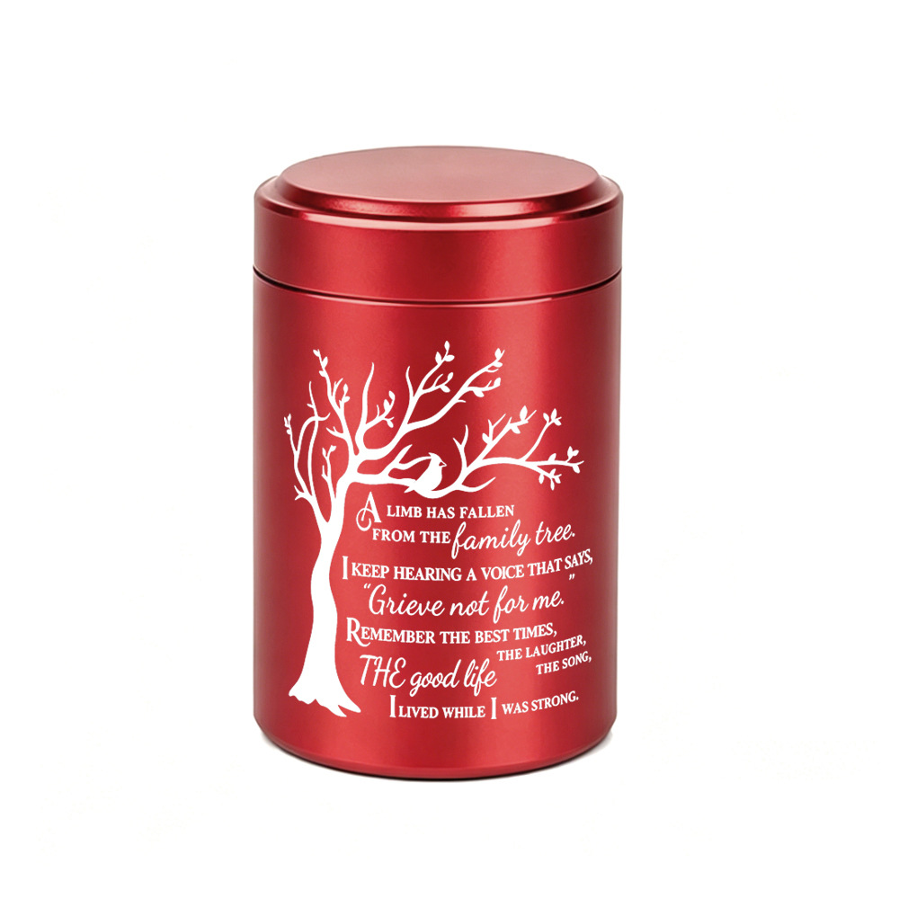 Red jar 70x45mm