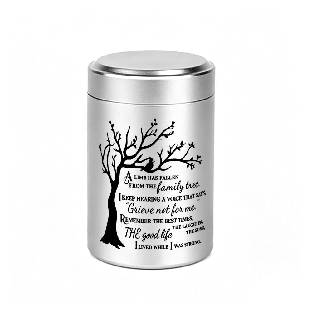 1:Silver jar 70x45mm