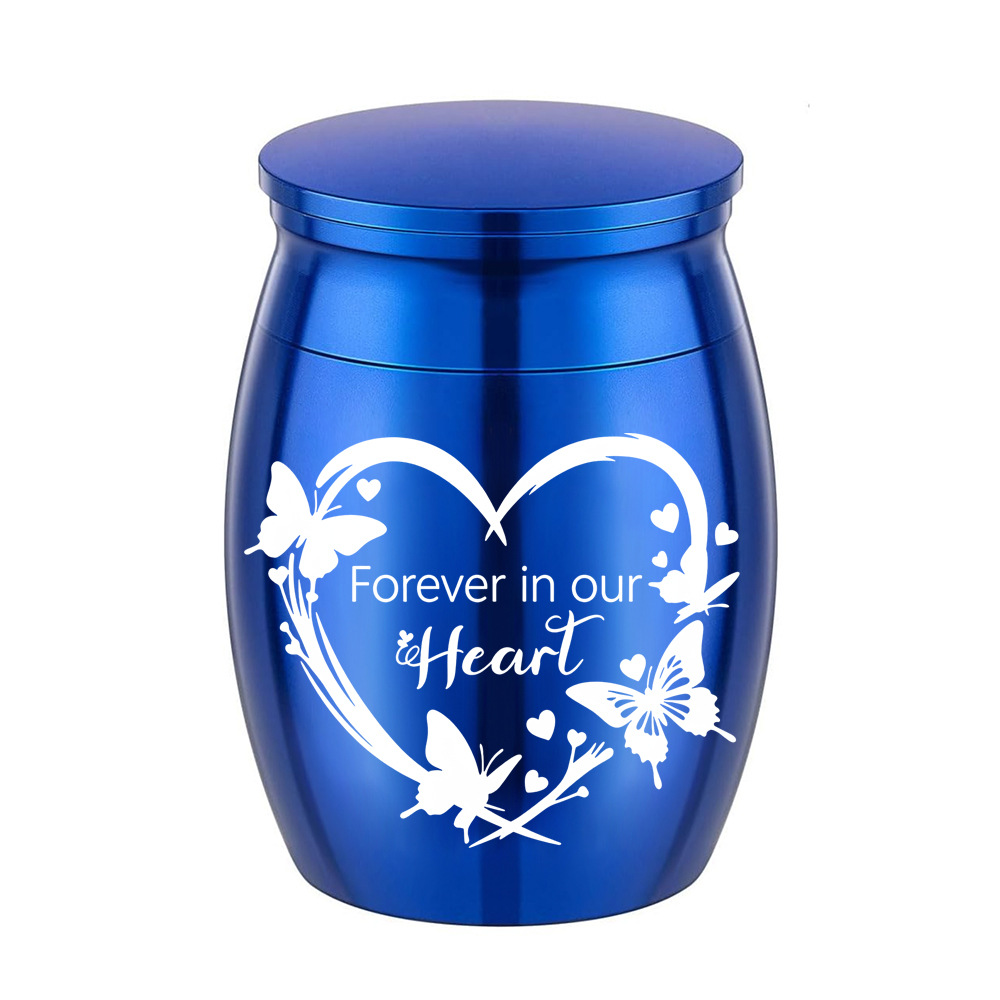 Blue jar 30x40mm