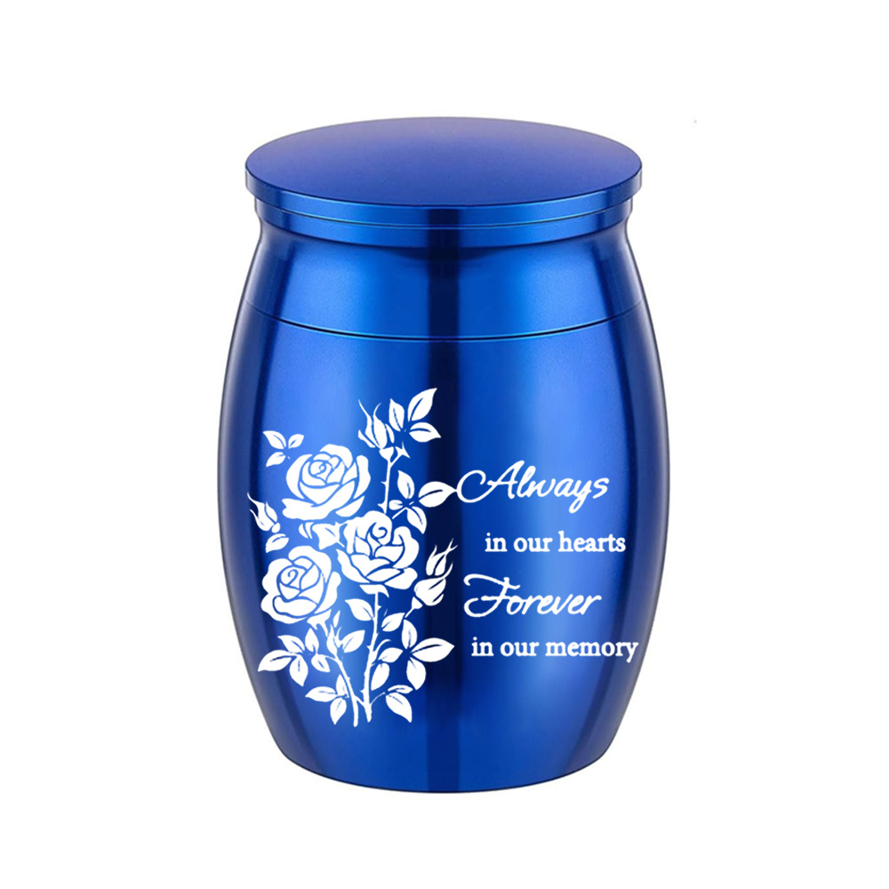 Blue jar 30x40mm