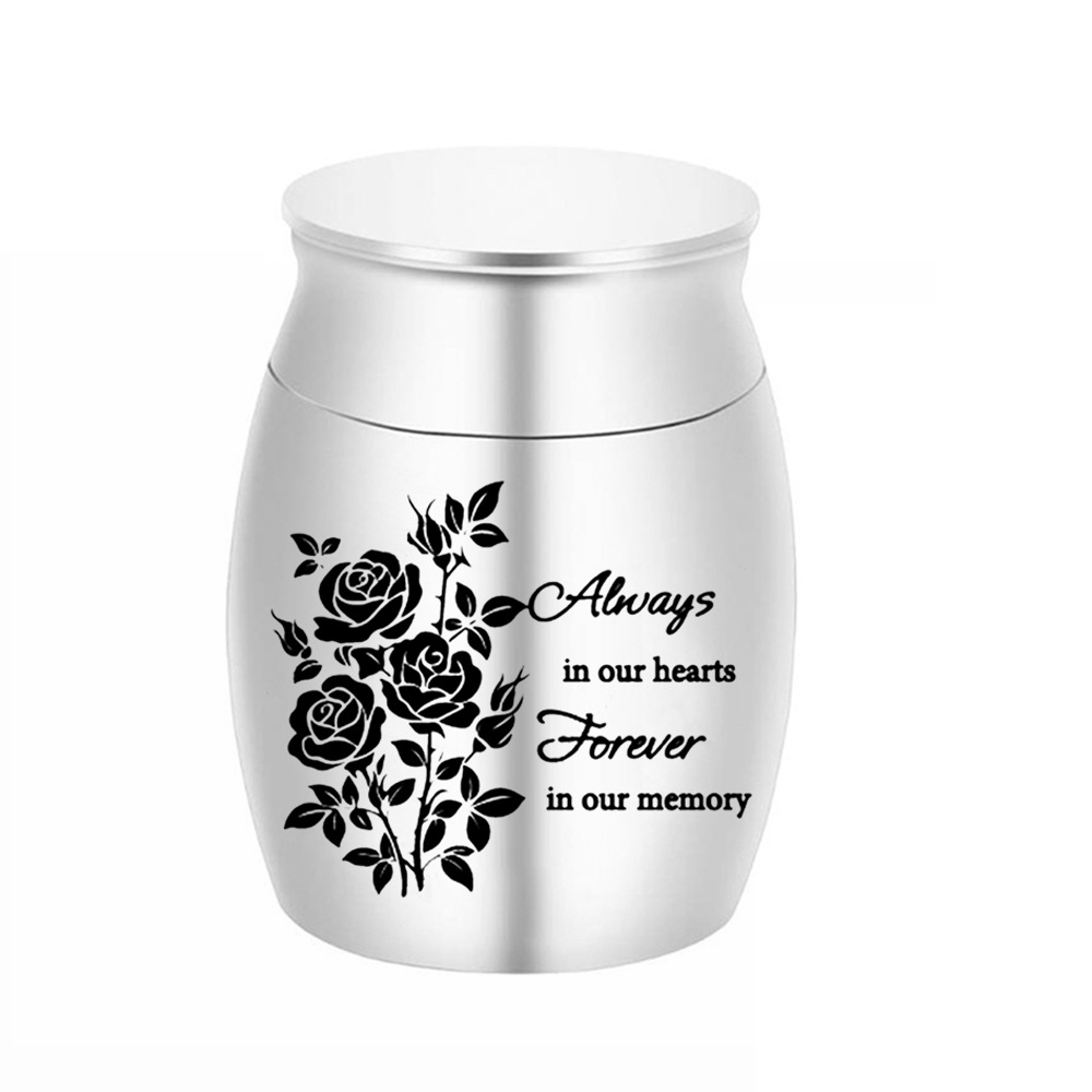 1:Silver jar 30x40mm