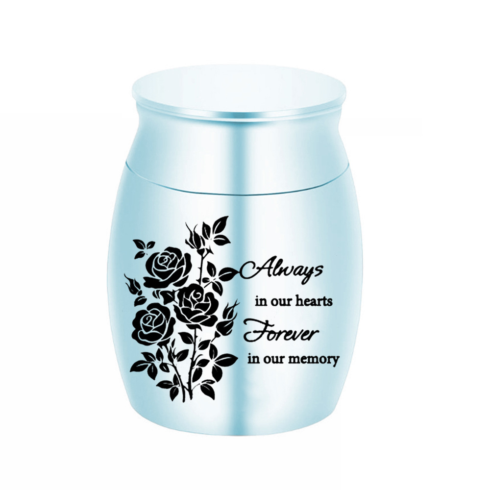 7:Sky blue jar 30x40mm