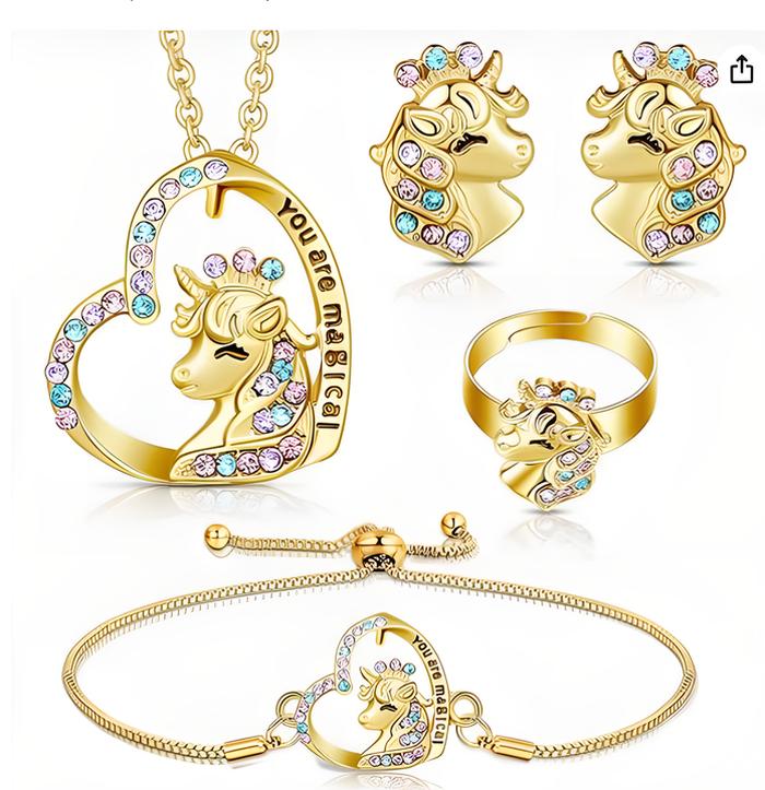 Women's Crown Unicorn Gold (suit)