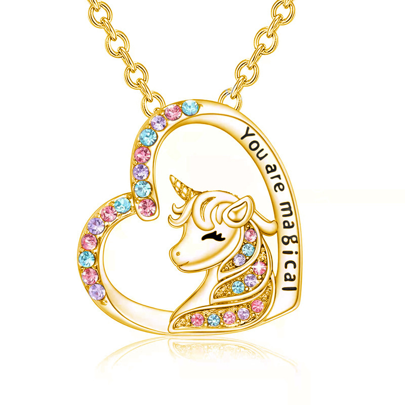 2:Women's unicorn gold45cm
