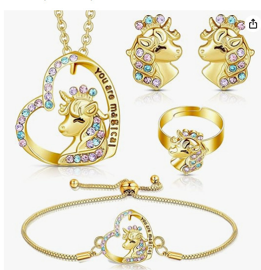 12:Women's Crown Unicorn Gold (suit)