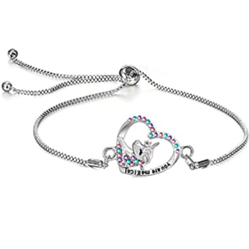 13:Women's unicorn Silver (bracelet)