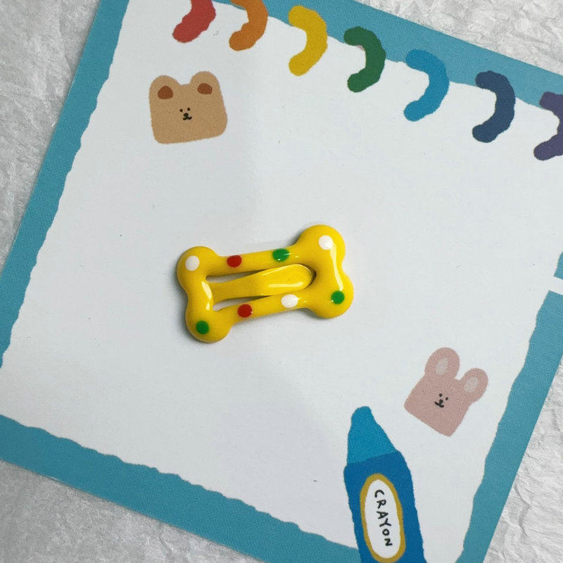 Bone with a hint of yellow 3cm