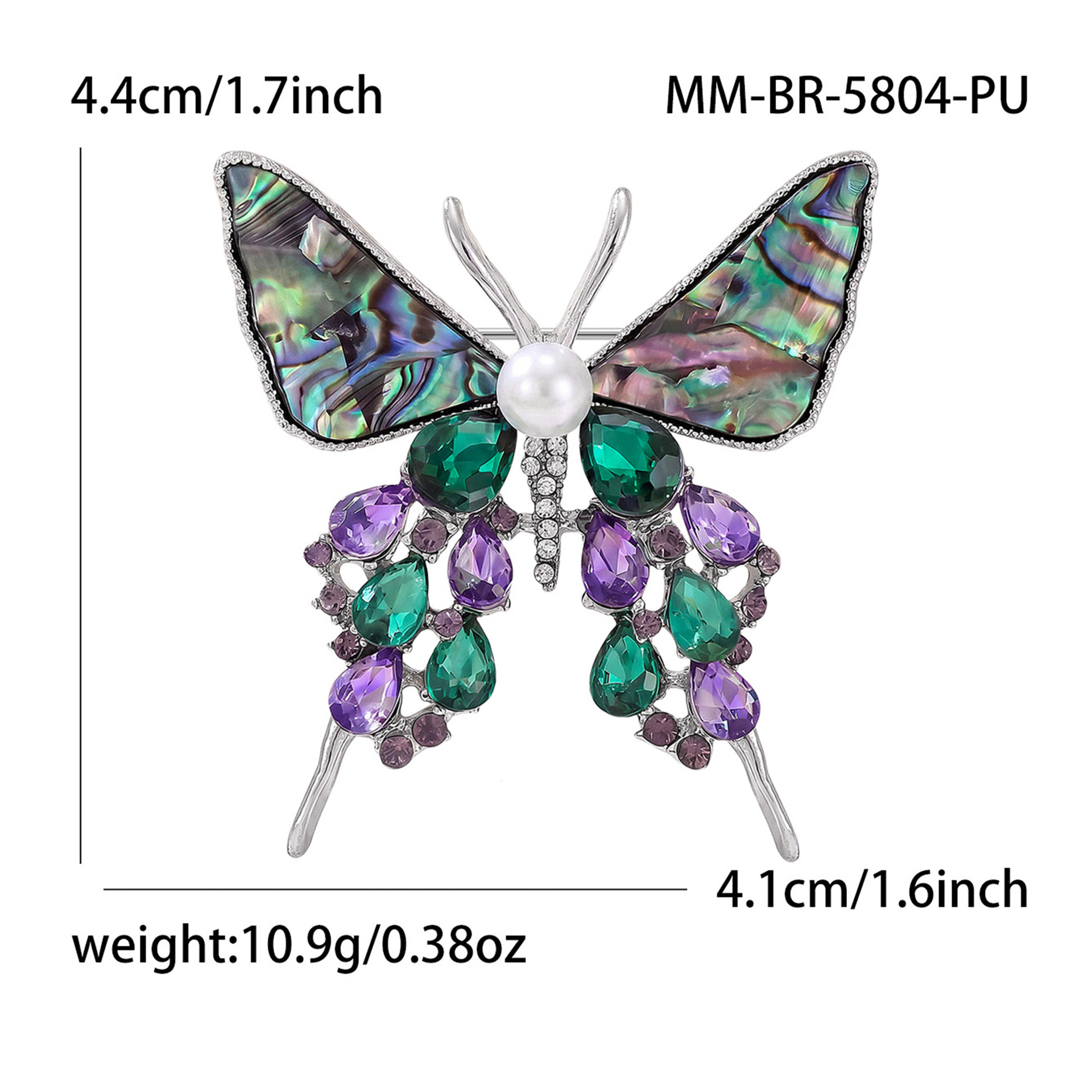 White k-hook-purple 5804-pu
