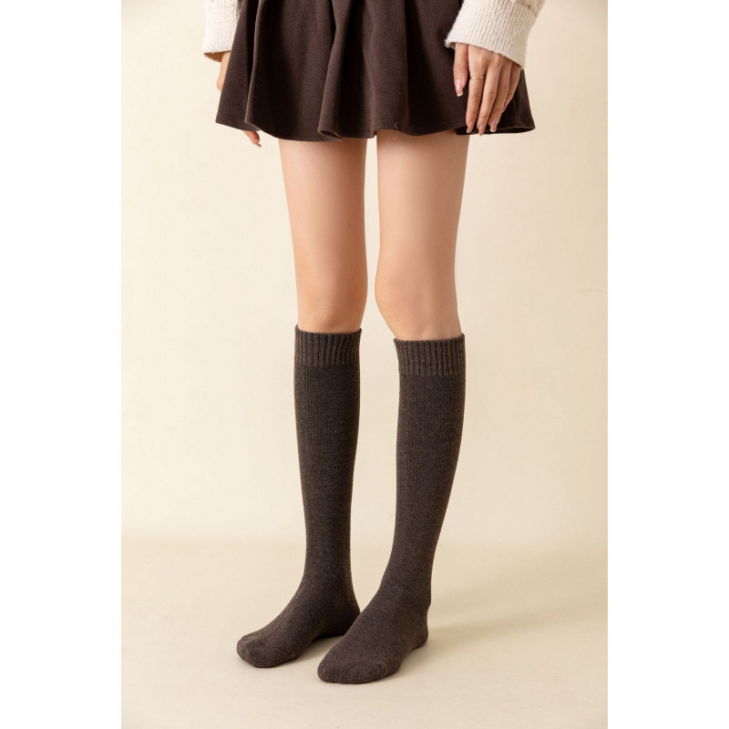 Calf socks coffee