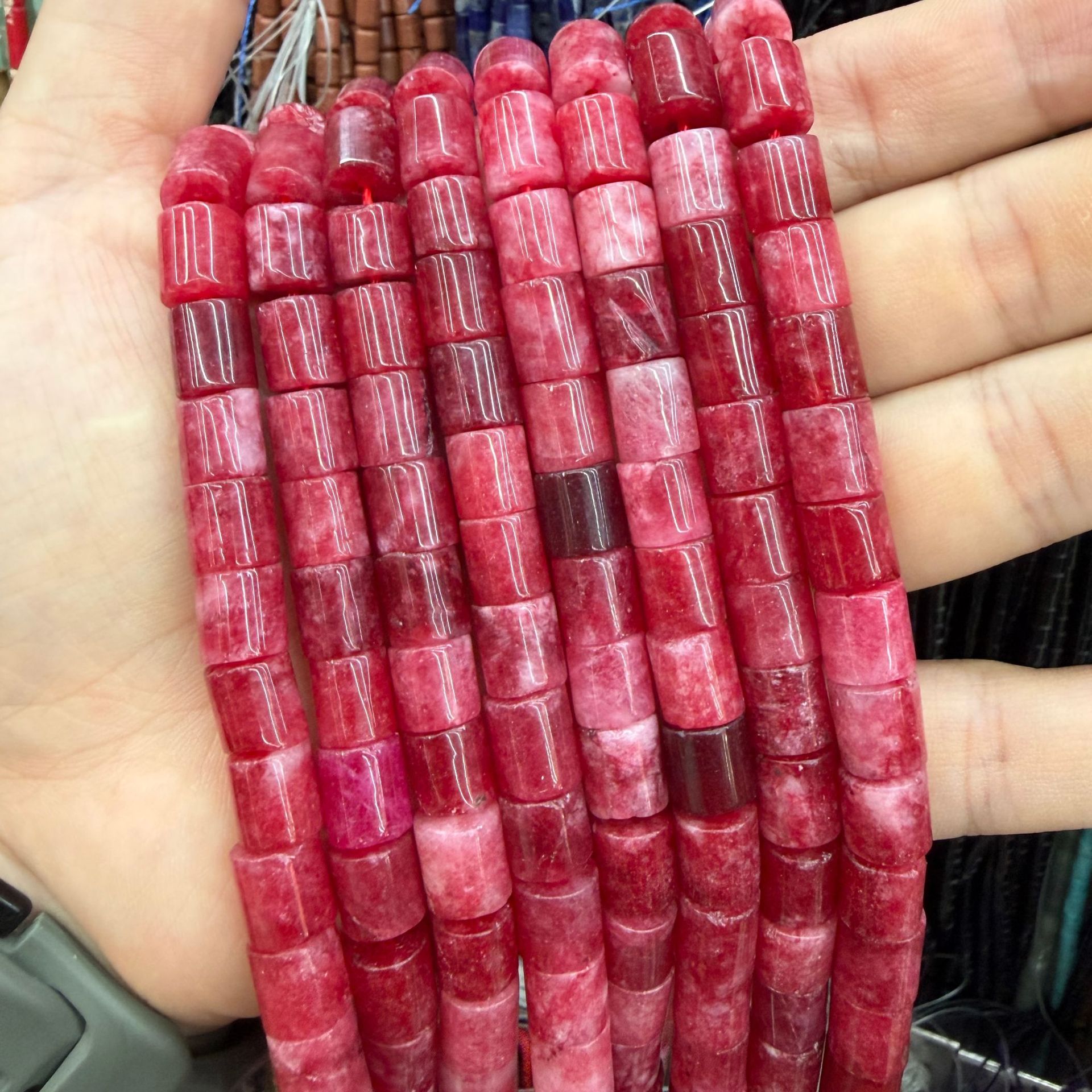 3:Deep rose red