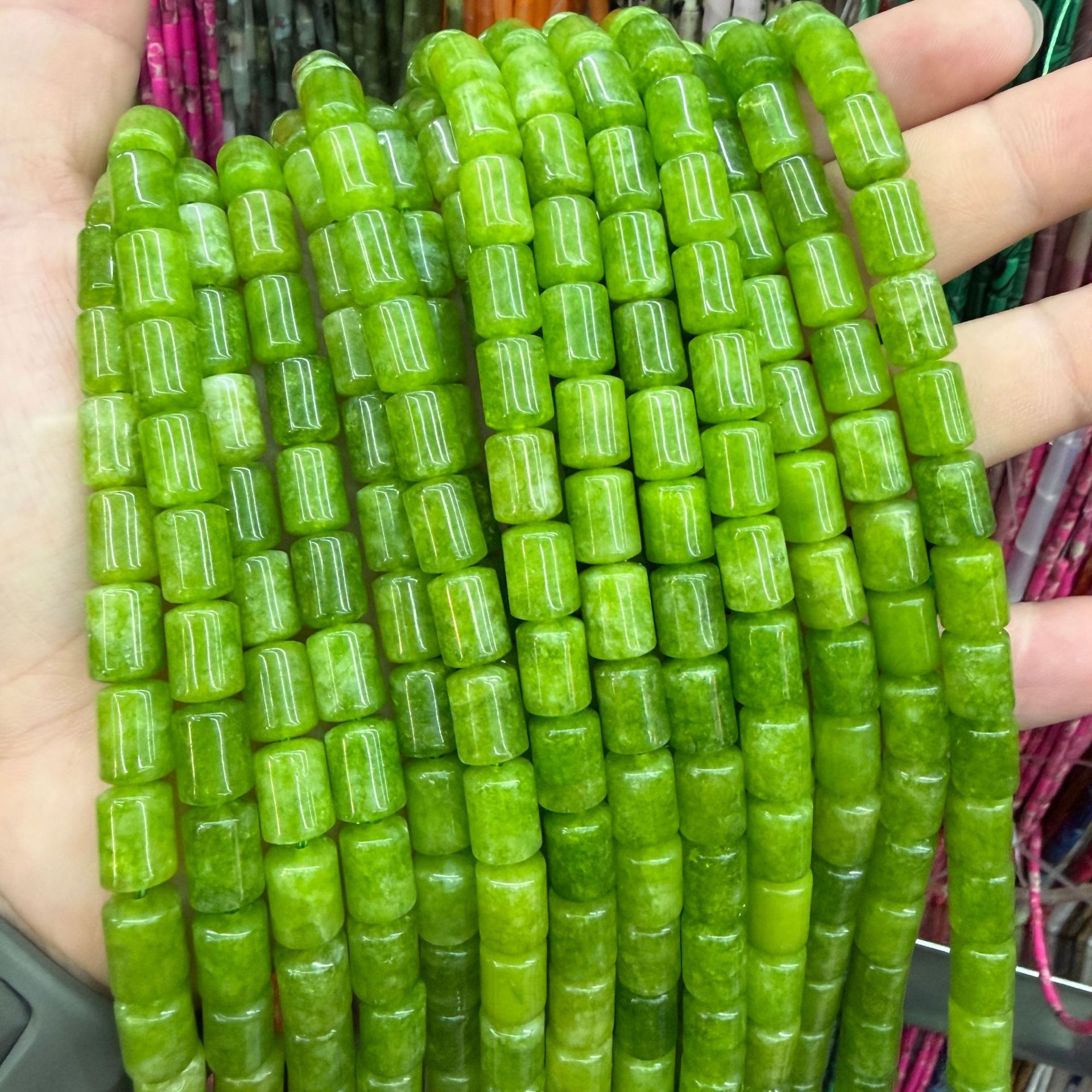 Grass green 8x8mm