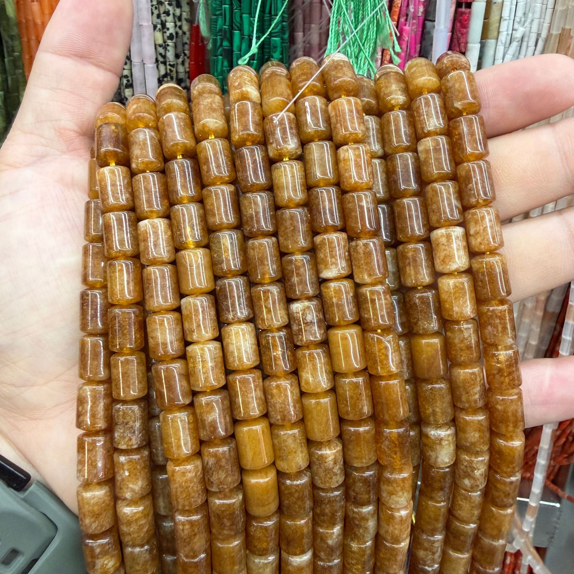 Brown 8x8mm
