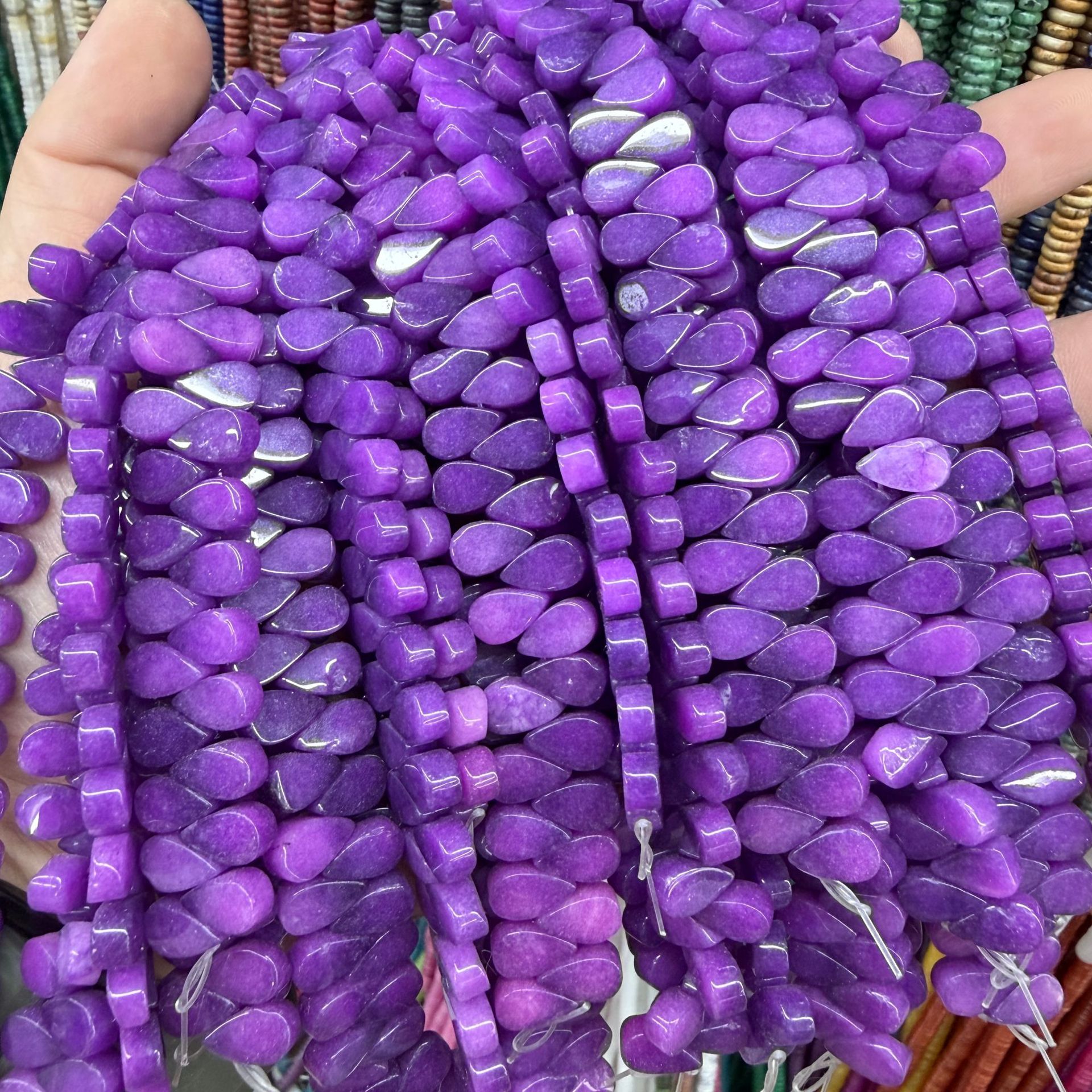 purple Chalcedony 5x9mm