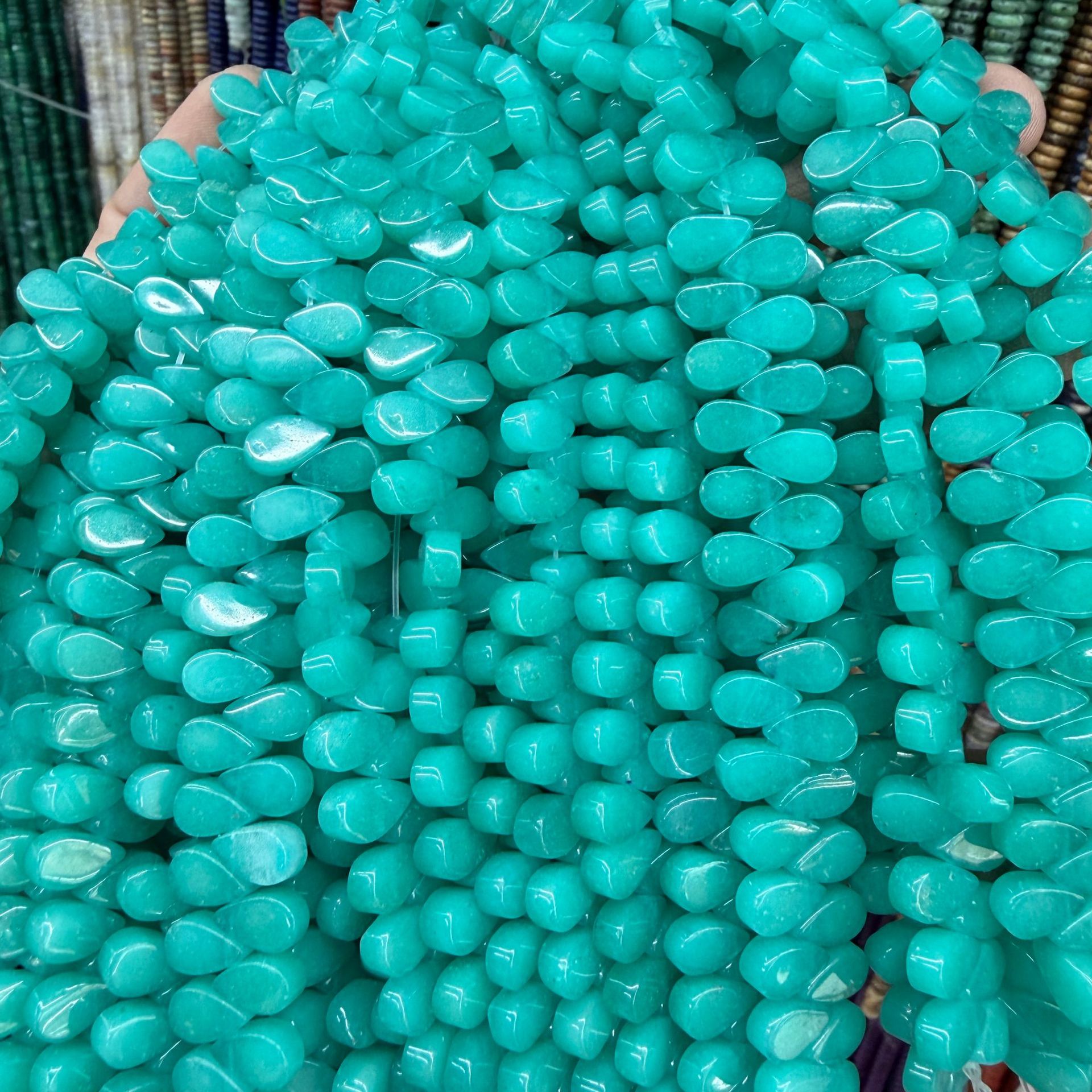 Aqua chalcedony 5x9mm