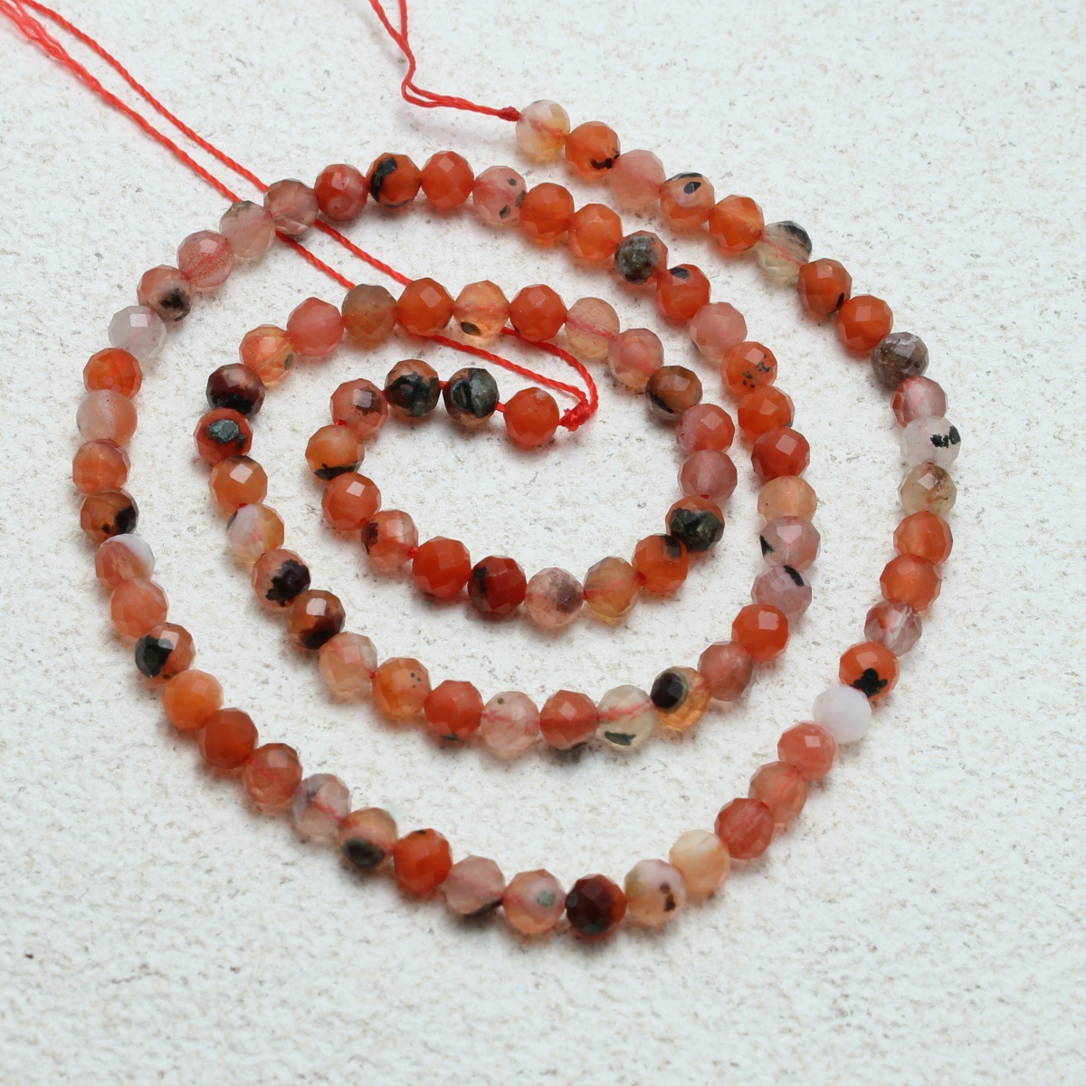 Southern red agate 2.5mm
